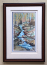 P. BUCKLEY MOSS " FALL REFLECTIONS " FRAMED P. BUCKLEY MOSS " FALL REFLECTIONS " FRAMED