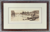 BRETT SMITH " BEST OF THE DAY " ETCHING FRAMED BRETT SMITH " BEST OF THE DAY " ETCHING FRAMED