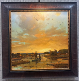 BRETT SMITH " STORMY MORNING " ORIGINAL OIL BRETT SMITH " STORMY MORNING " ORIGINAL OIL