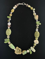 KYLE LEISTER " JADE NECKLACE " KYLE LEISTER " JADE NECKLACE "