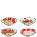 VIETRI OLD ST. NICK OVAL BOWL - ASSORTED VIETRI OLD ST. NICK OVAL BOWL - ASSORTED