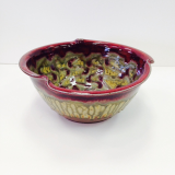 RAY POTTERY " LARGE TULIP BOWL " RAY POTTERY " LARGE TULIP BOWL "