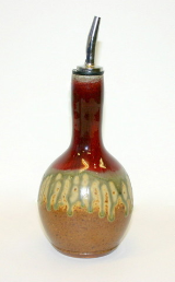 RAY POTTERY RED OIL JAR RAY POTTERY RED OIL JAR