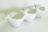 VIETRI REINDEER THREE PART BOWL VIETRI REINDEER THREE PART BOWL