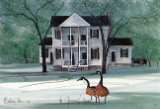 P. BUCKLEY MOSS PRINT " THE GOVERNOR'S ESTATE " P. BUCKLEY MOSS PRINT " THE GOVERNOR'S ESTATE "