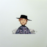 P. BUCKLEY MOSS PRINT " RAY " P. BUCKLEY MOSS PRINT " RAY "